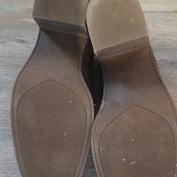 Women's crown vintage leather Ankle boots size 8.5 - Picture 5 of 7